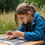 Image 1 Prompt: Creative Outdoor Learning Workshop**
